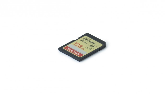 SD Card 128GB // 90MB/s // SDXC-I C10 U3