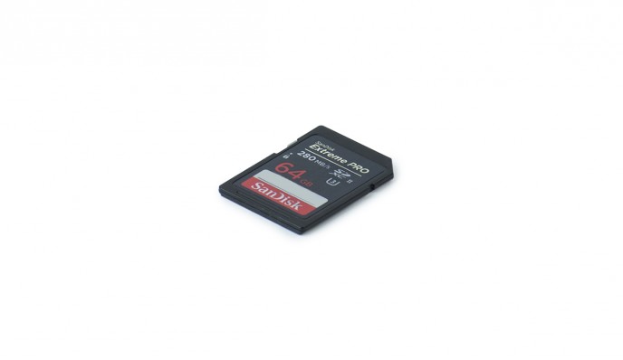 SD Card 64GB // 280MB/s // SDXC-II U3