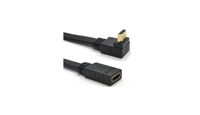 HDMI to HDMI Bended