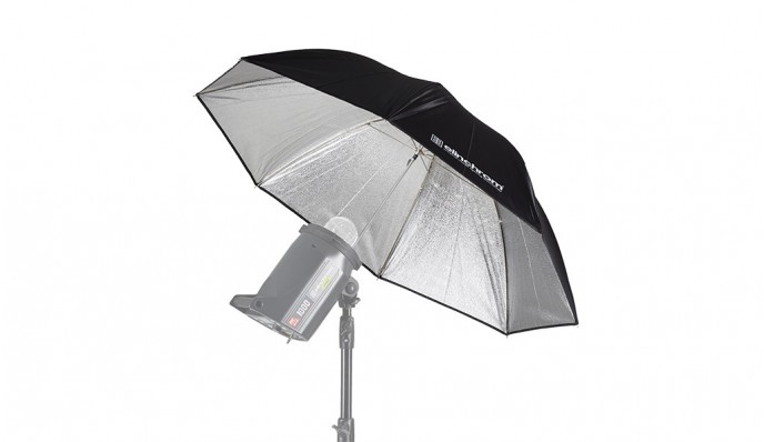 Silver Umbrella 105cm