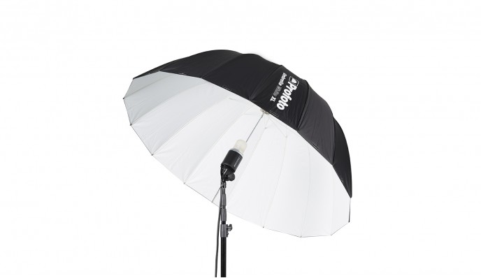 White Umbrella XL (165cm)
